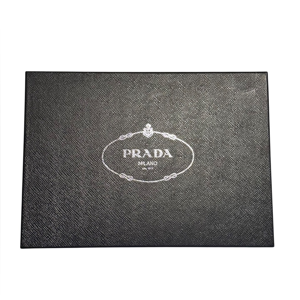 Prada Chocolate Brushed Leather Loafers Black - Picture 8 of 10